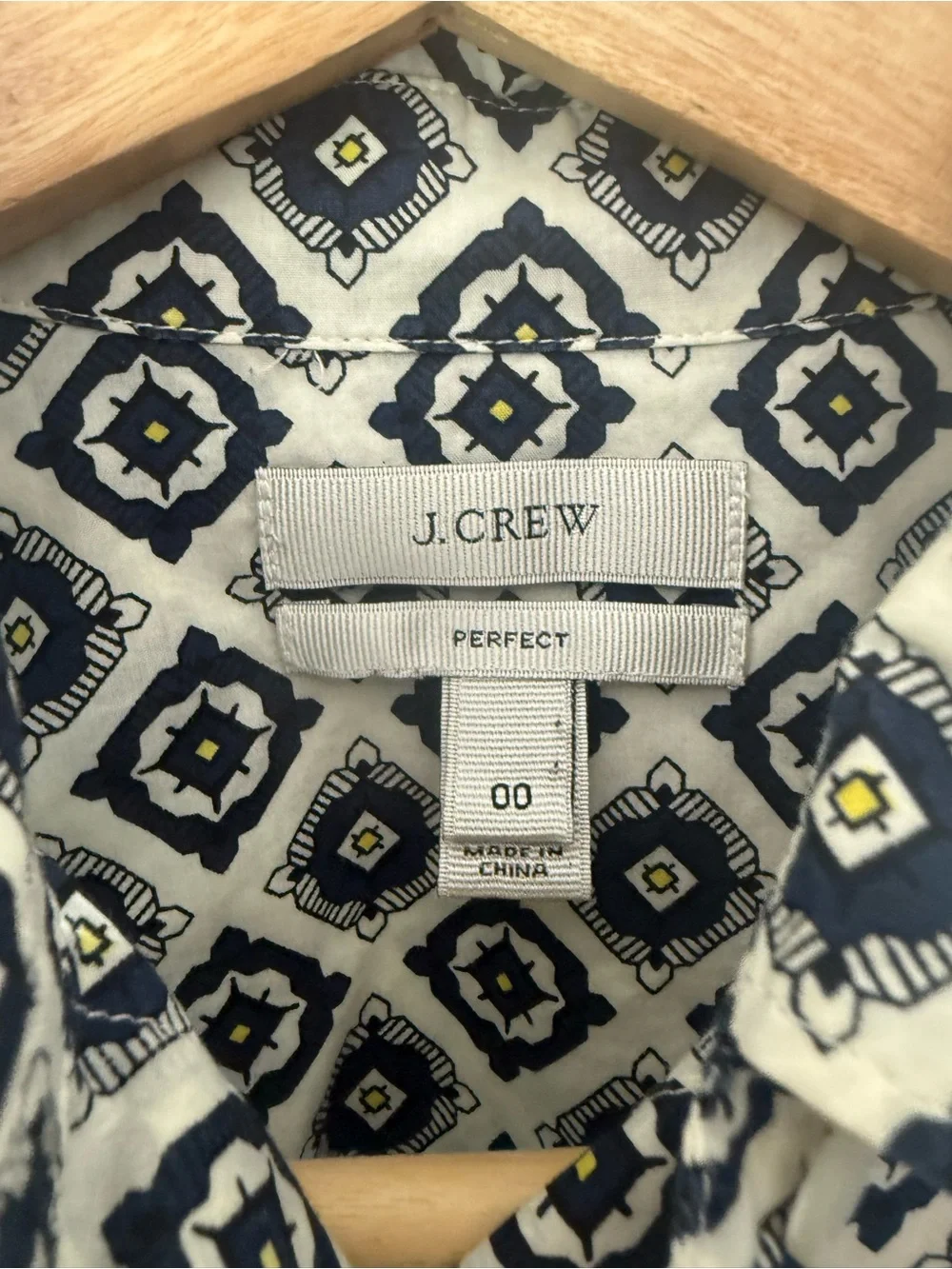 J. Crew classic button